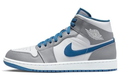 Air Jordan 1 Mid “Cement Grey/True Blue” DQ8426-014