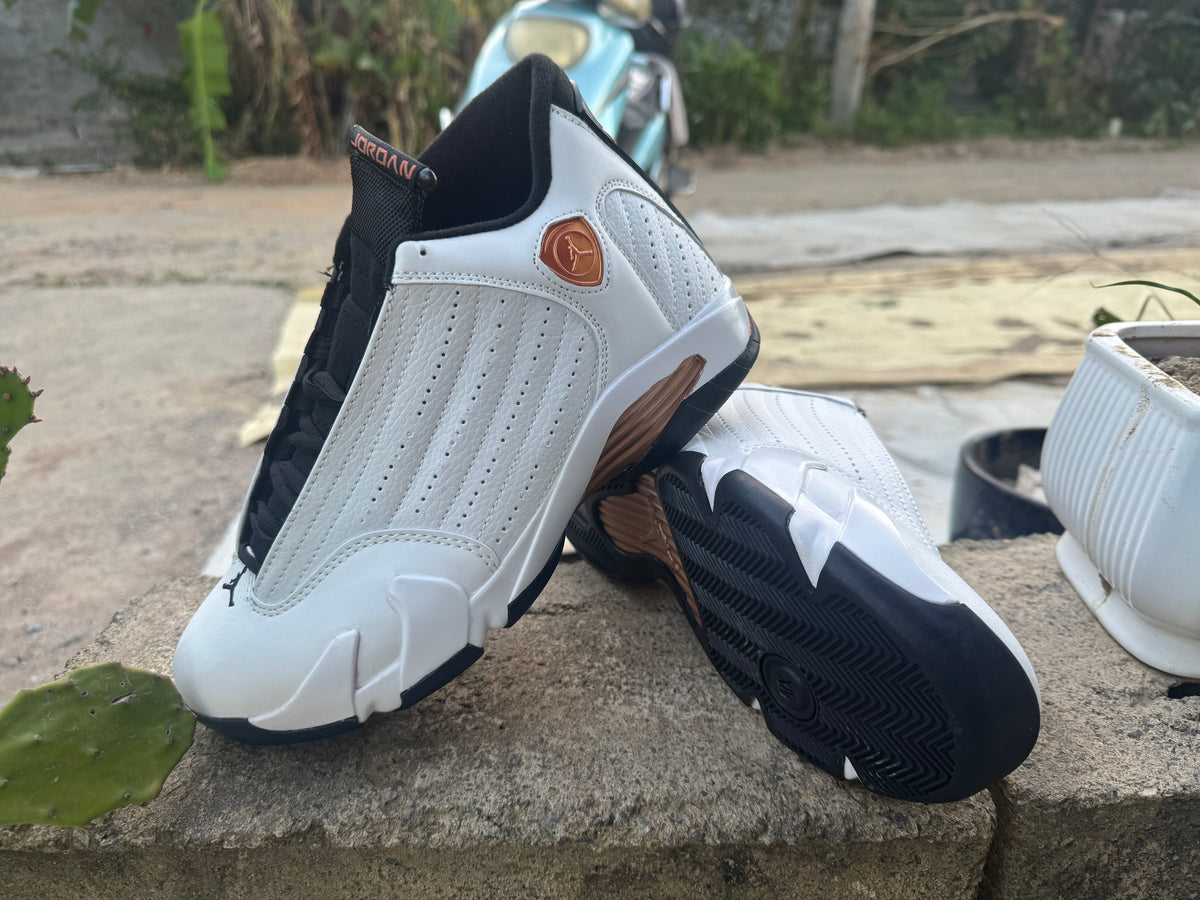 Air Jordan 14 Retro “White-Gold”