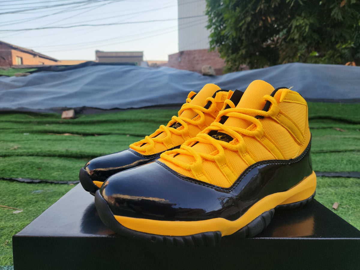 Air Jordan 11 Orange/Yellow/Black