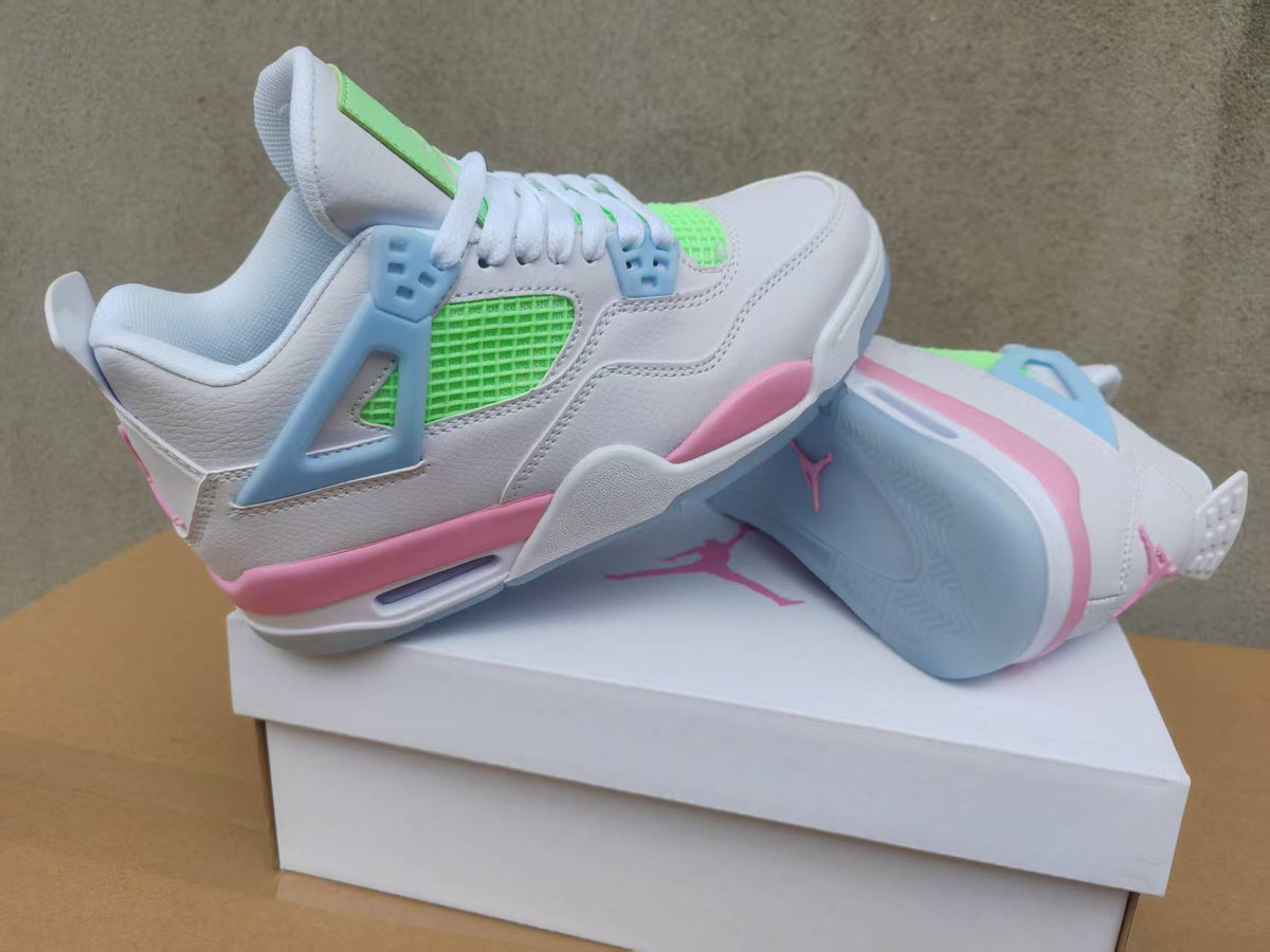 Air Jordan 4 Valentine's Day Colorway Sneakers