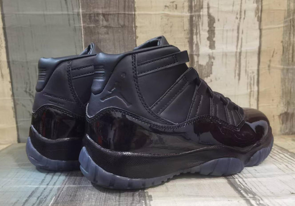 Air Jordan 11 Black and White Unisex Sneakers