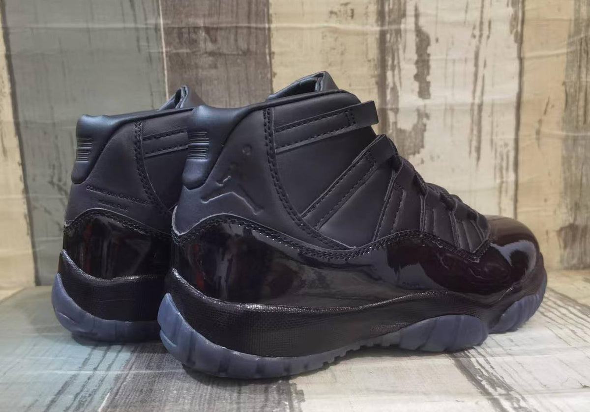 Air Jordan 11 Black and White Unisex Sneakers