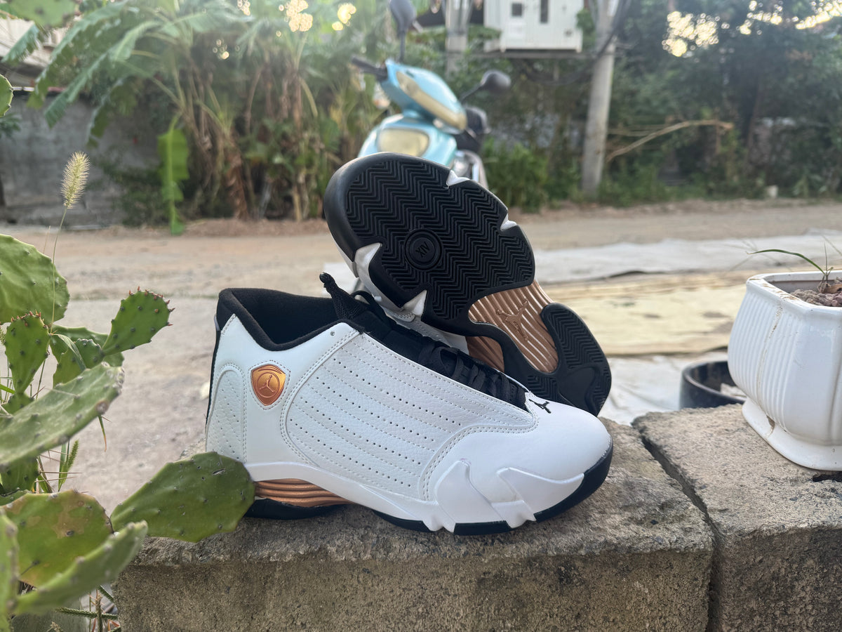 Air Jordan 14 Retro “White-Gold”