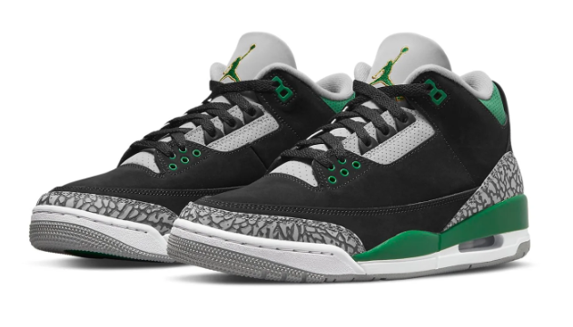 Air Jordan 3 Retro “Pine Green” CT8532-030