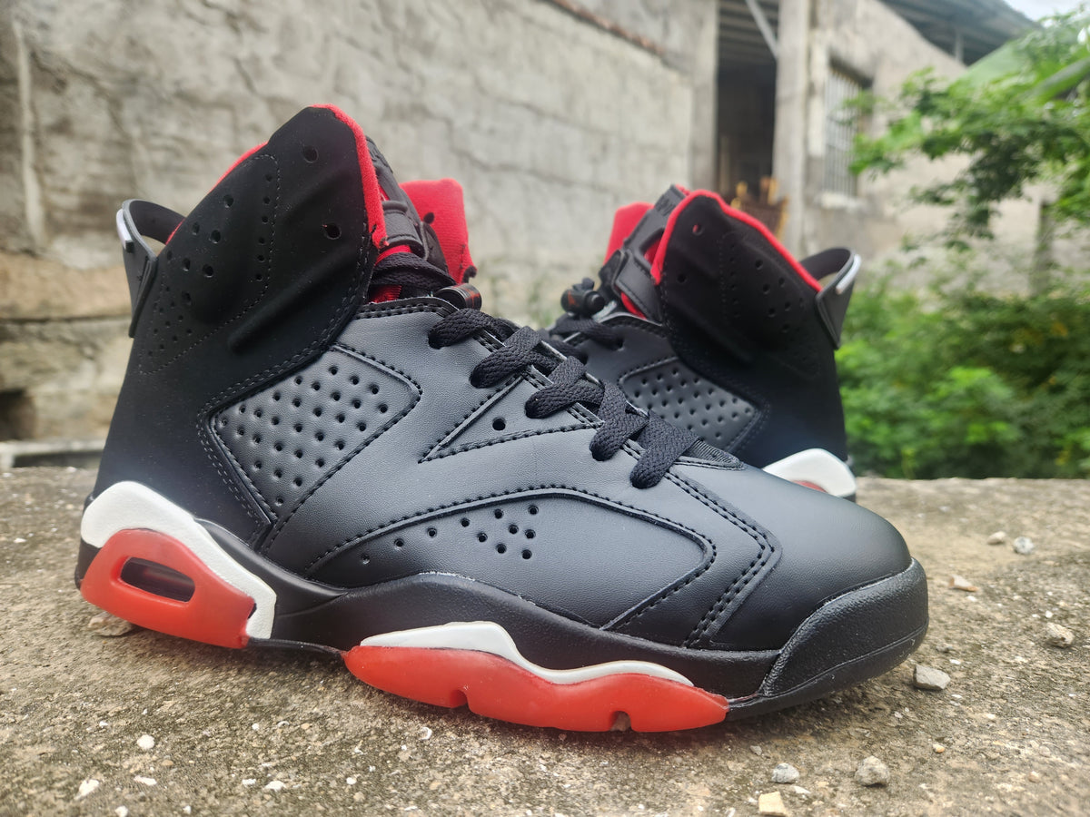 Air Jordan 6 Black/Red/Rainbow
