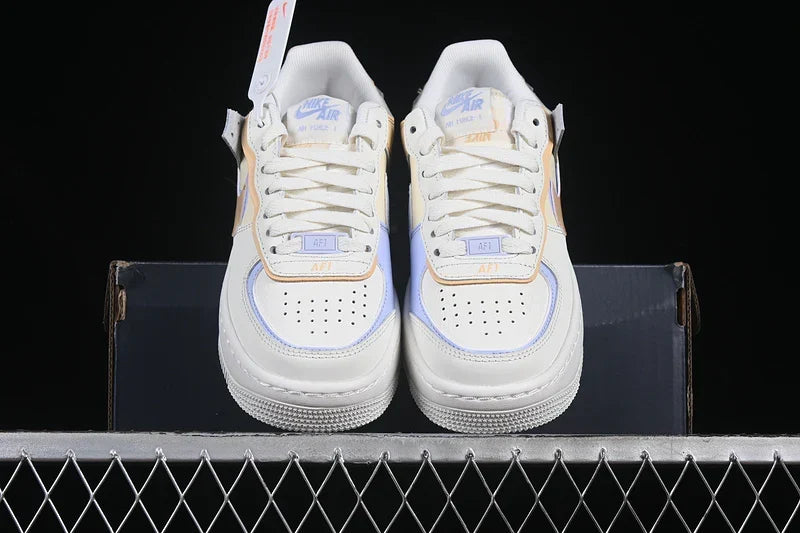 Nike Air Force 1 Shadow "White/Light Blue/Cream"