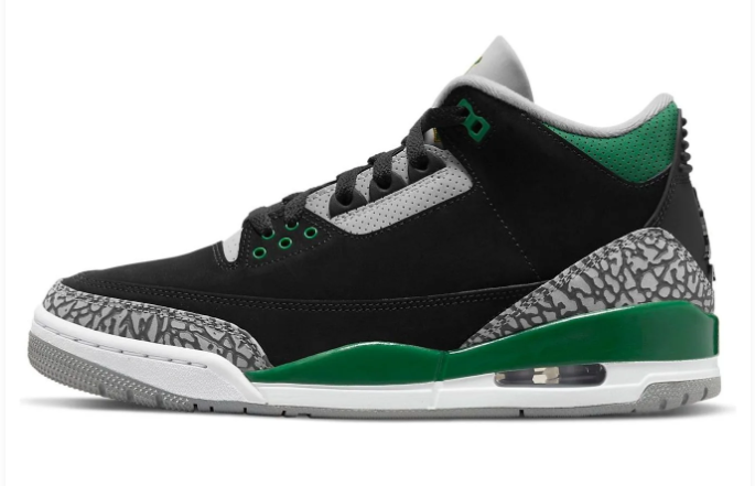 Air Jordan 3 Retro “Pine Green” CT8532-030