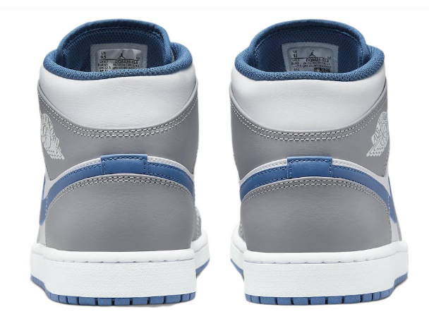 Air Jordan 1 Mid “Cement Grey/True Blue” DQ8426-014