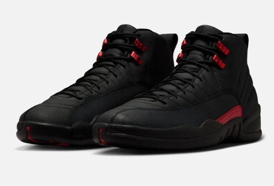 Air Jordan 12 Retro Black Varsity Red