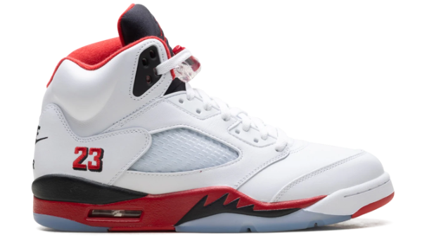 Air Jordan 5 Retro “Fire Red - Black Tongue” (2025) HQ7978-101