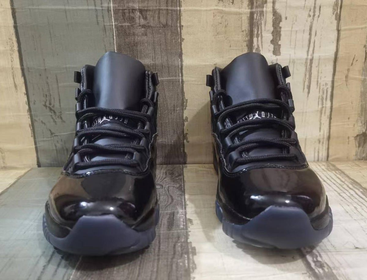 Air Jordan 11 Black and White Unisex Sneakers