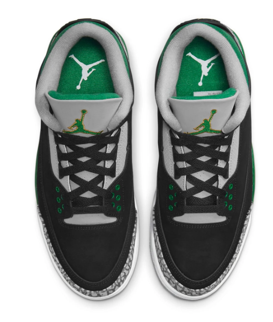 Air Jordan 3 Retro “Pine Green” CT8532-030
