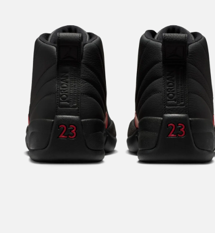 Air Jordan 12 Retro Black Varsity Red