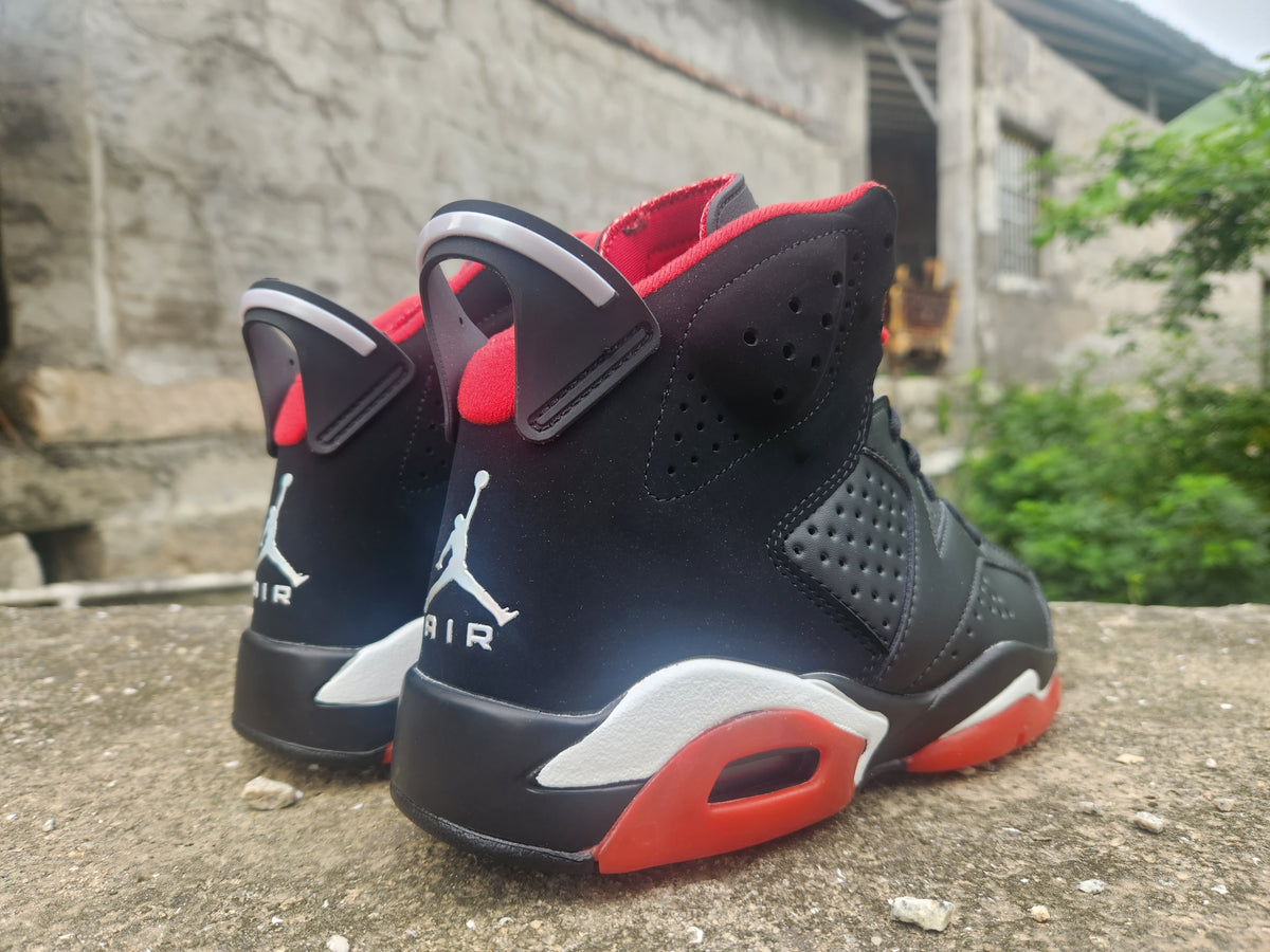 Air Jordan 6 Black/Red/Rainbow