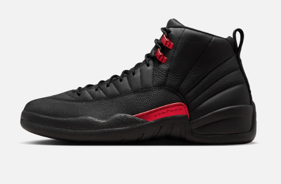 Air Jordan 12 Retro Black Varsity Red