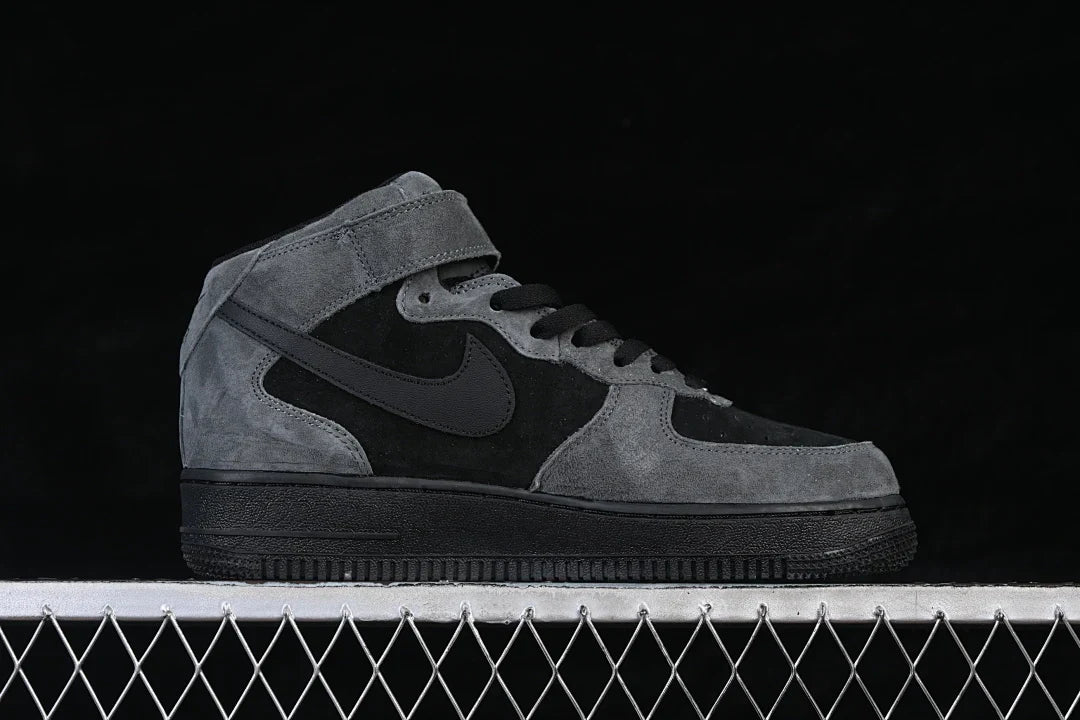 Nike Air Force 1 Mid "Black/Grey"