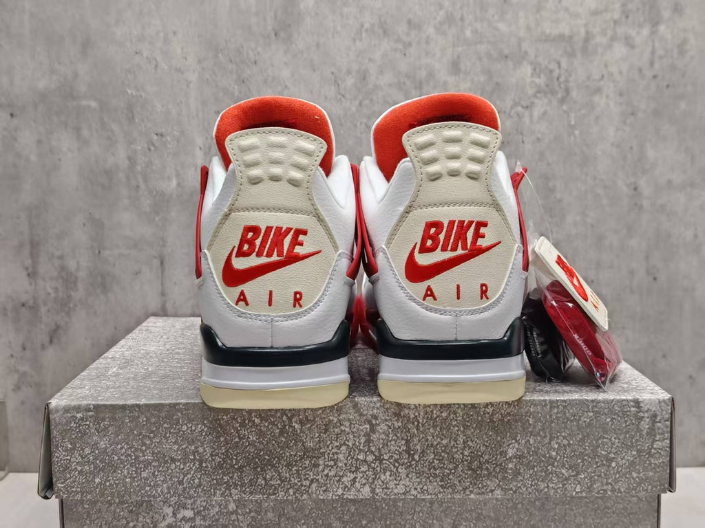 Air Jordan 4 Cinnabar Red Collab Sneakers