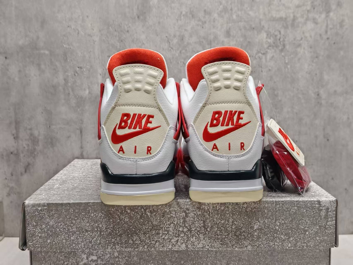 Air Jordan 4 Cinnabar Red Collab Sneakers