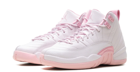 Air Jordan 12 GS Pearl Pink Kids' Sneakers 510815-600