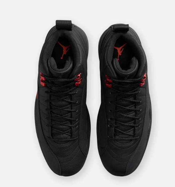 Air Jordan 12 Retro Black Varsity Red