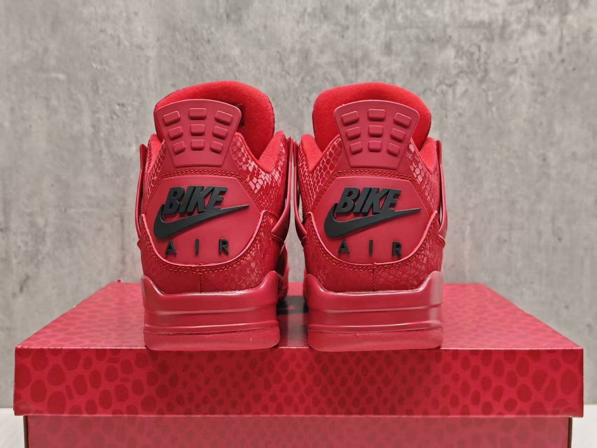 Nigel Sylvester x Air Jordan 4 Red Mamba Red/Black Sneakers