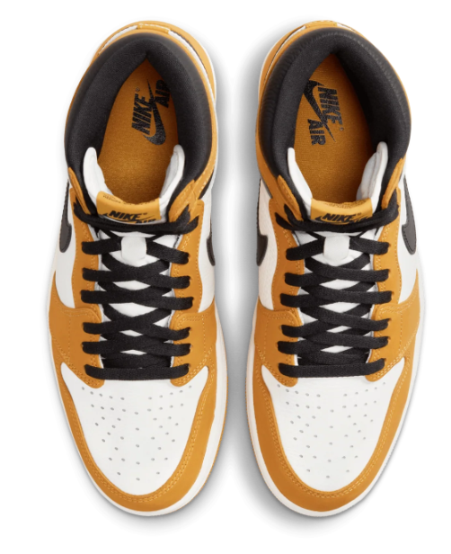 Air Jordan 1 Retro High OG Yellow Ochre Men's Sneakers