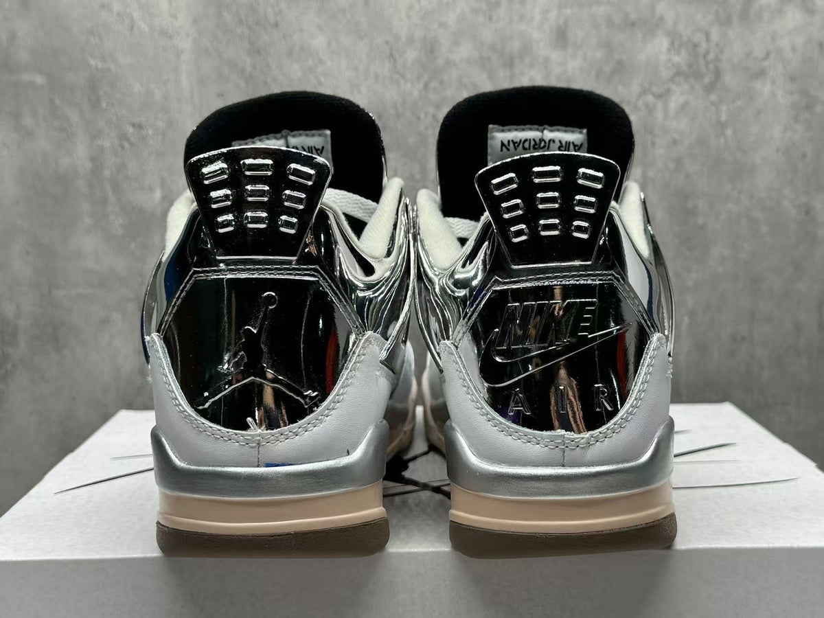 Air Jordan 4 Iron Man Inspired Sneakers