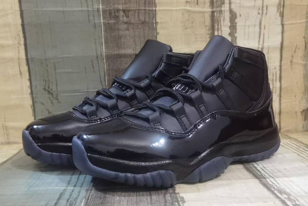 Air Jordan 11 Black and White Unisex Sneakers